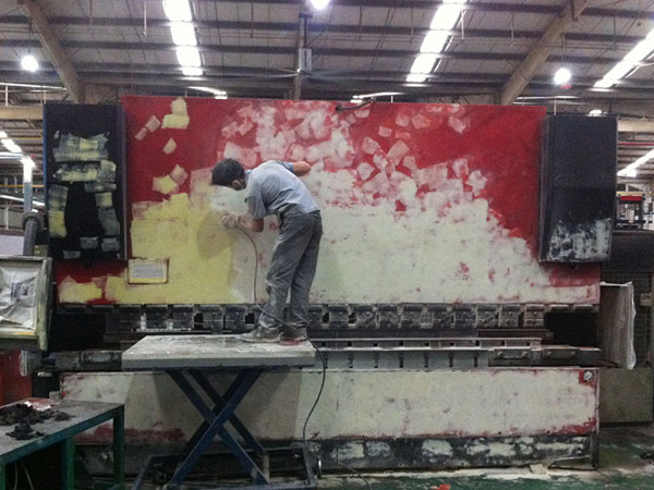 沈陽二手設(shè)備翻新噴漆需要注意的要點有哪些